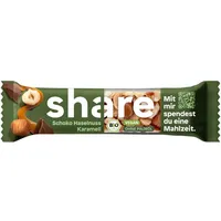 Share Bio Schoko, Haselnuss & Karamell Nussriegel 15 St.