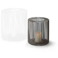 Philippi Windlicht Oslo Glas Braun