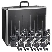 Alinco Team-Set DJ-VX-46 + KEP-24-AL 150103 PMR-Handfunkgerät 10er Set