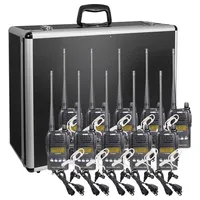 Alinco Team-Set DJ-A-446 KEP-24-AL 150107 PMR-Handfunkgerät 10er Set