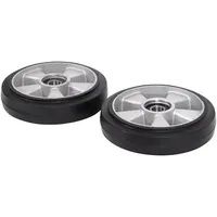 Stier Lenkräder-Set Gummi für Hubwagen