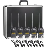 Alinco Team-Set DJ-A-446 KEP-24-AL 150105 PMR-Handfunkgerät 5er Set