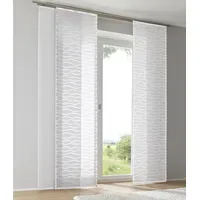 Kutti Schiebegardine KUTTI "Enya" Gr. 2, weiß, B:60cm H:175cm,