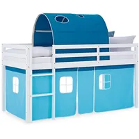Homestyle4u Hochbett 90x200 cm, Kinder- & Jugendzimmer, Kindermöbel, Kinderbetten,