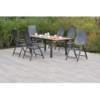 Merxx Tinos Set 7-tlg. Grau