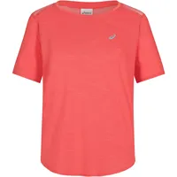 Asics Damen T-Shirt Road SS TOP, CORAL REEF, M