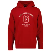 GANT Hoodie "GRAPHIC SWEAT HOODIE", Herren, Gr. XL, rot
