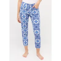 Angels Hose Ornella mit Ornamenten in Royal Blue-D42