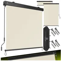Kesser Senkrechtmarkise Außenrollo 200 x 250 cm Beige