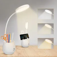 Does Not Apply Schreibtischlampe, LED Tischlampe mit Touch-Schalter und