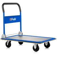 Pallit Transportwagen klappbar in Blau 150 kg Tragkraft Plattformwagen