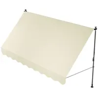 Juskys Klemmmarkise Kapstadt 350 x 120 cm Beige