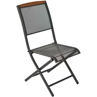Merxx Patmos Klappstuhl 2er-Set Stahl Akazie