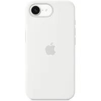 Apple iPhone 16e Silikon Case Weiß