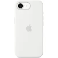 Apple iPhone 16e Silikon Case Weiß