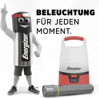 Energizer Auto Metal Light LED Taschenlampe akkubetrieben 500 lm