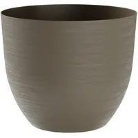 Teraplast TeraPlastTM Pflanzgefäße OVER Sand umbra rund 38 cm