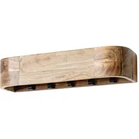 Linea Natura Wandgarderobe RIVERA Akazie Schwarz