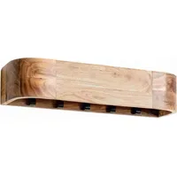 Haku-Möbel Wandgarderobe RIVERA Akazie Schwarz