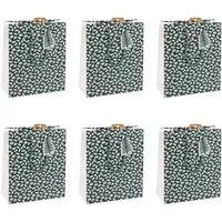 Clairefontaine 6x Geschenktasche M, Winter, 21,5x10,2x25,3 cm), - Grün,