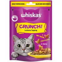 Whiskas Crunch mit Huhn, Truthahn und Ente 6 x
