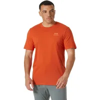 HELLY HANSEN Nord Graphic T-Shirt, Patrol Orange, L