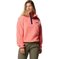 Columbia Helvetia II Cropped Half Snap Fleece alpenglow XS