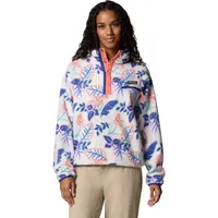 Columbia Helvetia II Printed Cropped Half Snap Sea Salt