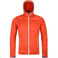 Ortovox Herren Fleece Light Hoodie Jacke (Größe S, rot)