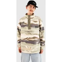 Columbia Helvetia II Printed Half Snap Fleece Herren grün