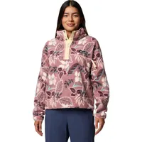 Columbia Helvetia II Printed Cropped Half Snap Fig Pasteled