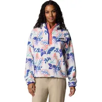 Columbia Helvetia II Printed Cropped Half Snap - L