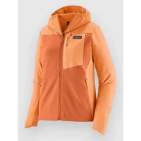 Patagonia Damen CrossStrata R1 Hoodie Jacke (Größe XS, orange)