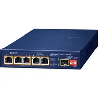 Planet 5-Port Hybrid PoE Solar Switch 1-Port SFP BSP-115HP