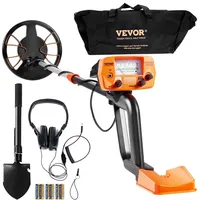 Vevor Metalldetektor Kit für Erwachsene Multifunktionaler Profi-Detektor mit 2