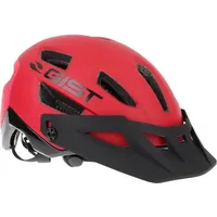 Gist Velohelm mit 3-fach verstellbarem Visier rot 53-59 cm