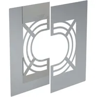 Jeremias DW-ECO Deckenblende für Hinterlüftung, zweiteilig, 0°-30° Edelstahl Ø