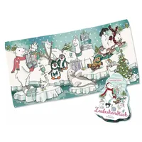 Itsisa Winterzauber Handtuch 60 x 30 cm mehrfarbig