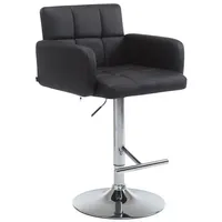 CLP Barhocker Los Angeles schwarz/chrom