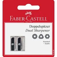 Faber-Castell 189099 - Metalldoppelspitzer 50-34, 1
