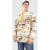 Columbia Helvetia II Printed Half Snap Fleece lemon wash