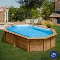 Gre Holzpool Canelle 5,36 x 3,36 x 1,17 m