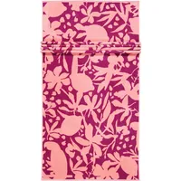 CAWÖ Beach Tropical Strandtuch 80 x 150 cm rosa