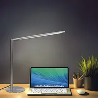 Melitec T186 LED-Schreibtischlampe – Dimmbar, 3 Lichtfarben, Memory-Funktion Farbe