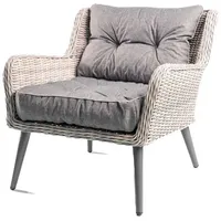 TexDeko Gartenpolster 55 x 55 x 12 cm grau