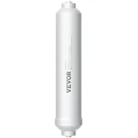 Vevor Remineralisierungsfilter, 1100 Gallonen Remineralisierungswasserfilter-Ersatz, 1/4 Zoll Schnellanschluss-Mineralfilter, Wiederherstellung