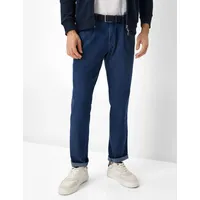EUREX BY BRAX Herren, Bundfaltenhose Style LUIS MID BLUE,