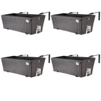 CASARIA Blumenkasten 4er-Set