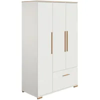 Paidi Kleiderschrank Enie, weiß , Maße cm, B: 123,5
