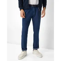 EUREX BY BRAX Herren Bundfaltenhose Style LUIS MID BLUE,